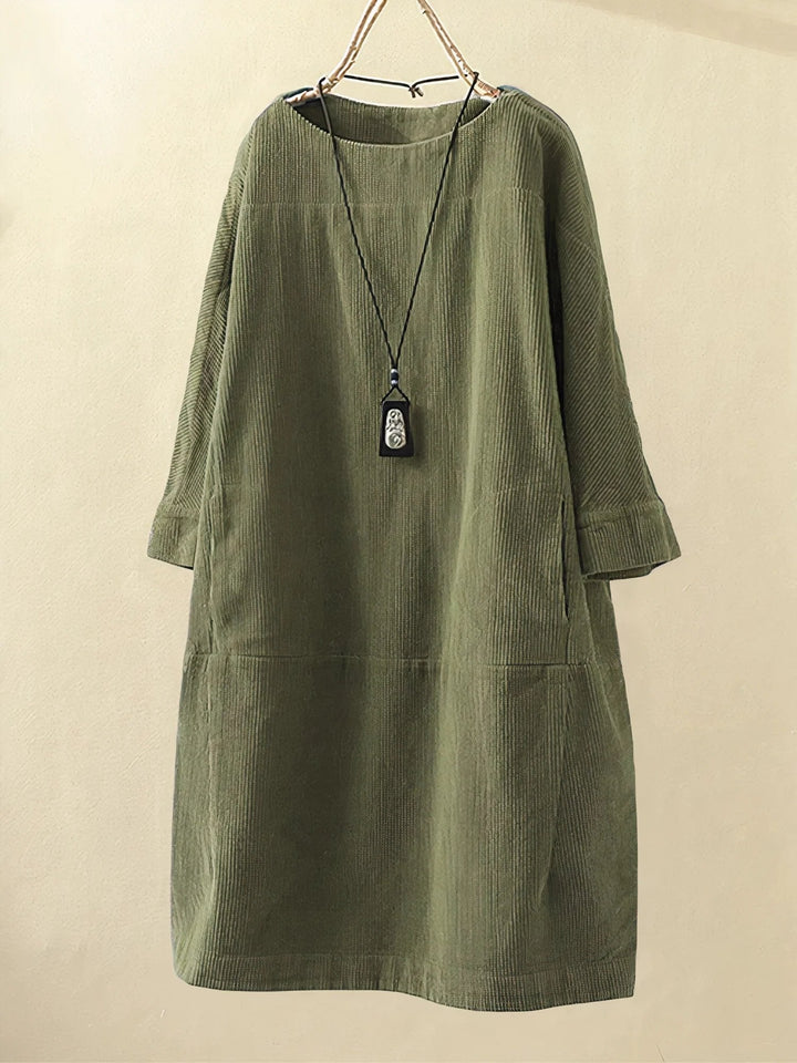 Lily | Corduroy Tunic Dress
