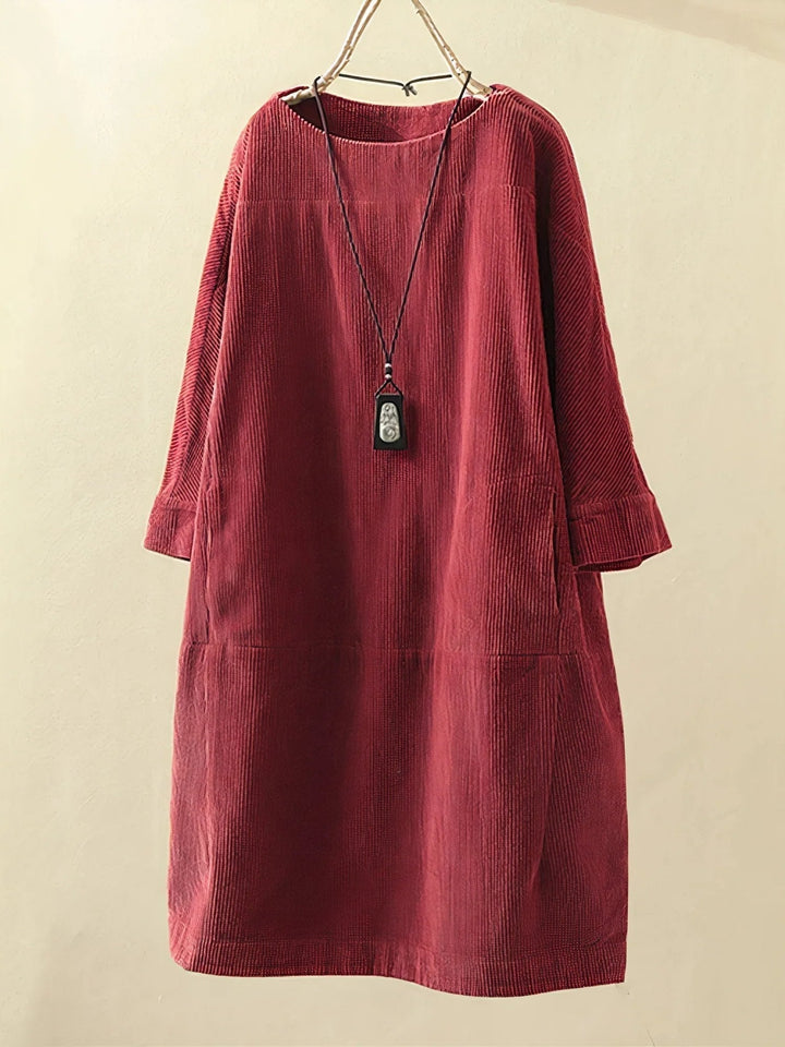 Lily | Corduroy Tunic Dress