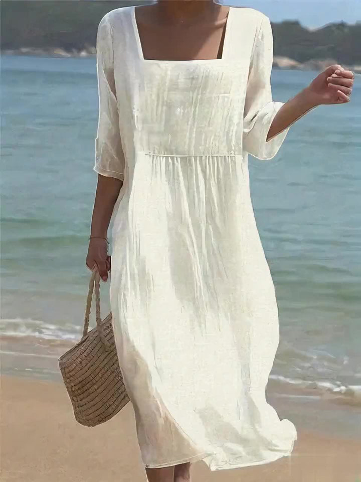 Chloe – Casual Linen Dress