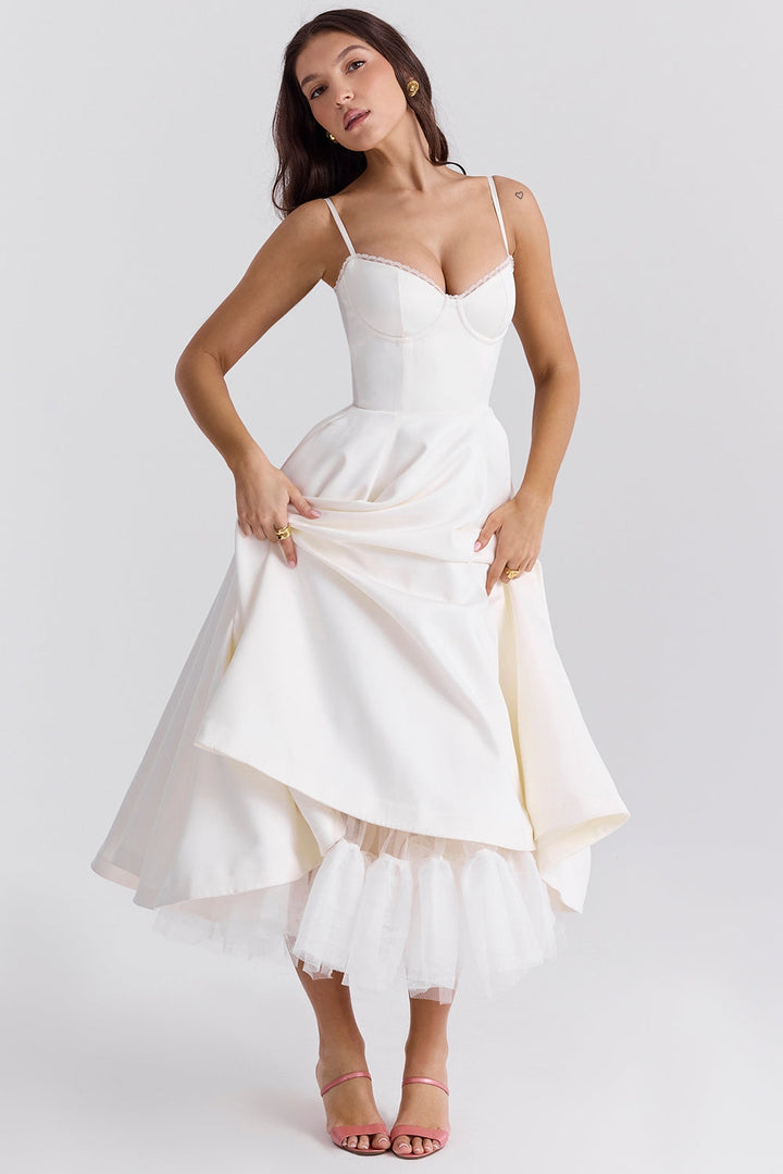 Olivia™ - Elegant Midi Dress
