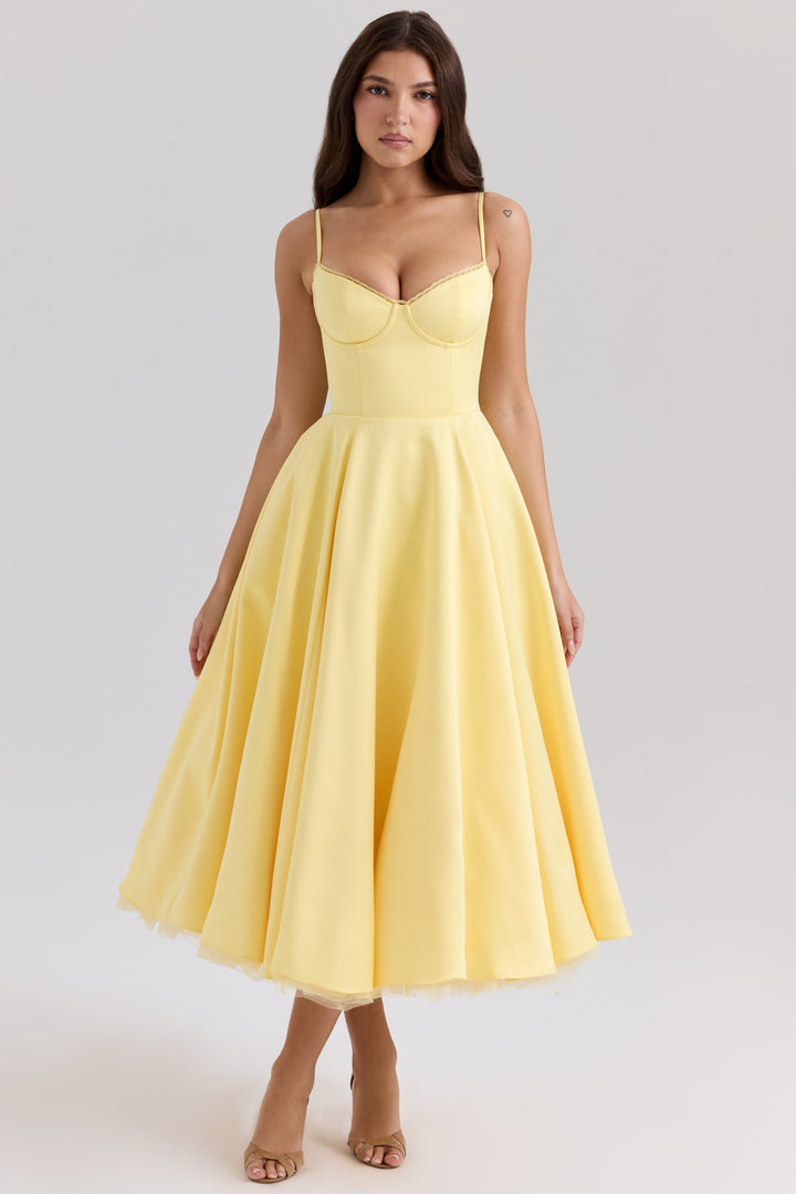 Olivia™ - Elegant Midi Dress
