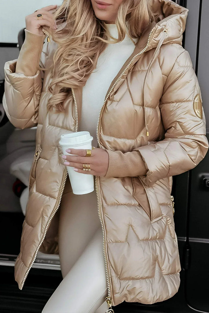 Josephine - Elegant Winter Coat with Hood