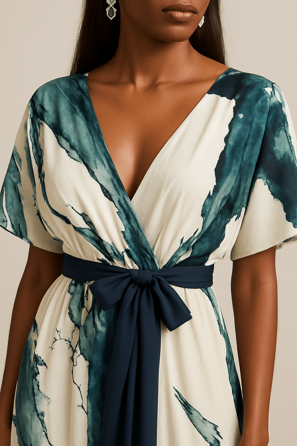 Mia™ | Maxi Watercolour Effect Dress