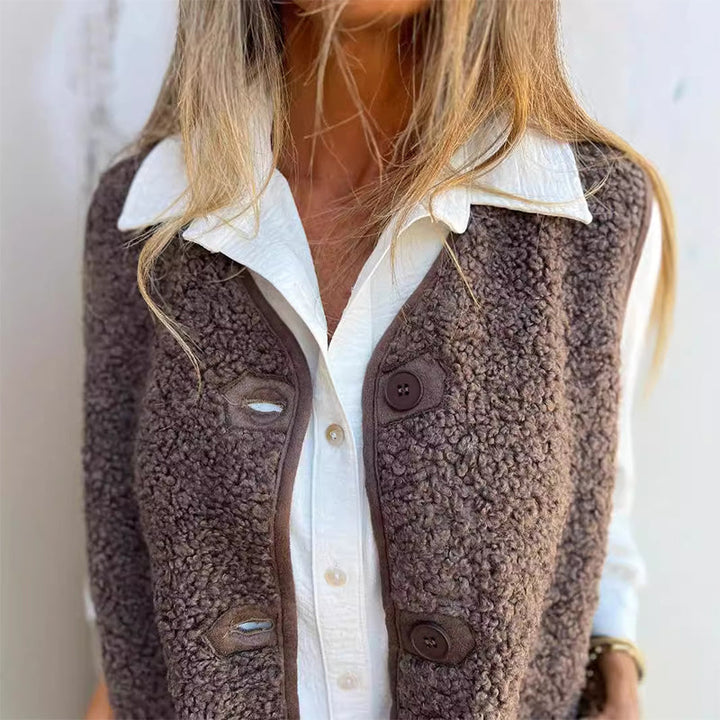 Sarah | Women's Autumn Short Warm Vest