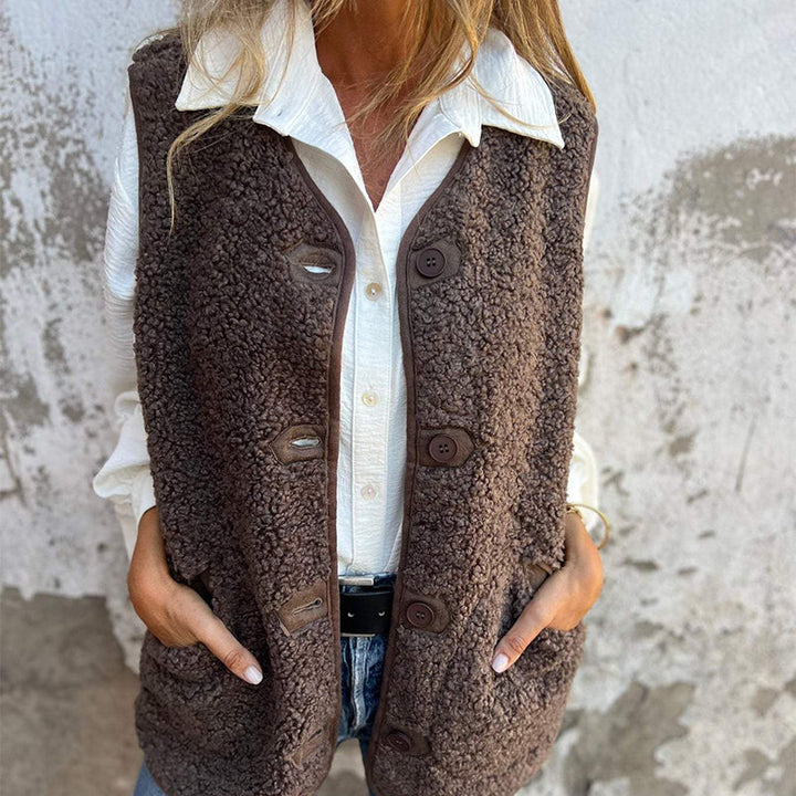 Sarah | Women's Autumn Short Warm Vest