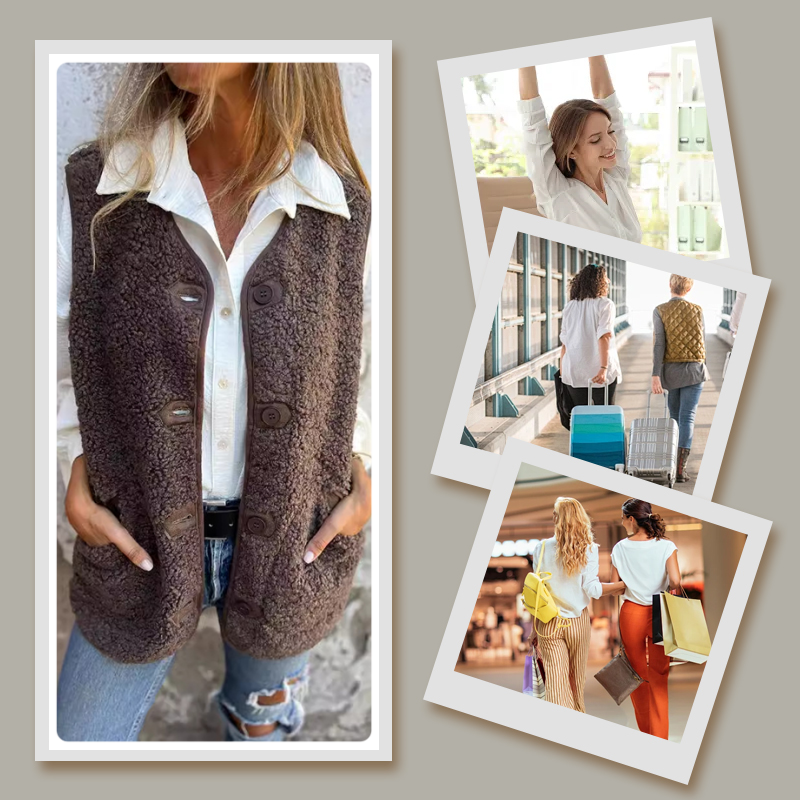 Sarah | Women's Autumn Short Warm Vest
