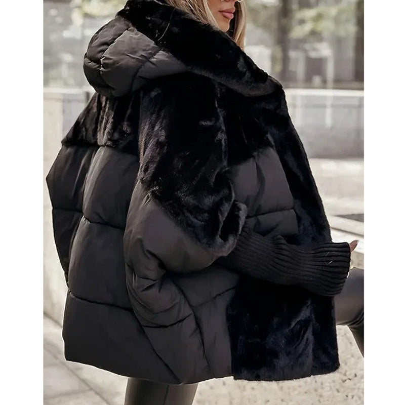 Sarah | Oversized Hooded Puffer Coat