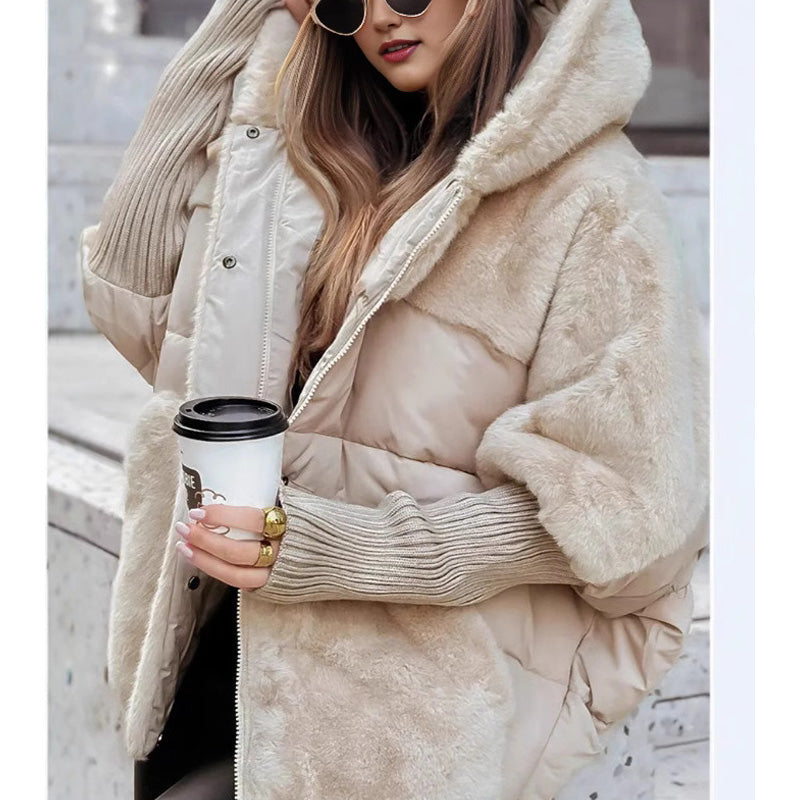 Sarah | Oversized Hooded Puffer Coat